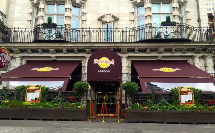 Victorian Awning® and Rib Entrance® for Hard Rock Cafe