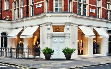 Marlesbury Awning® for the Erdem Flagship Store 